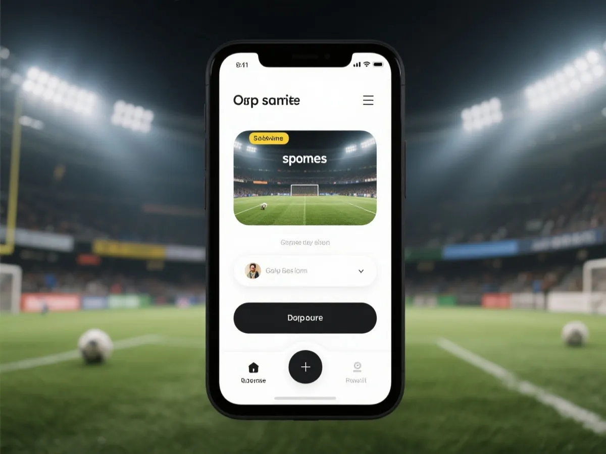 体育App界面预览