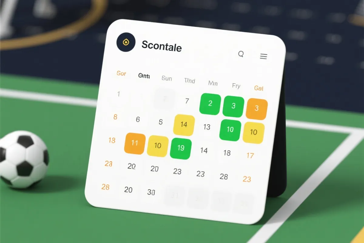 赛程与数据界面示意